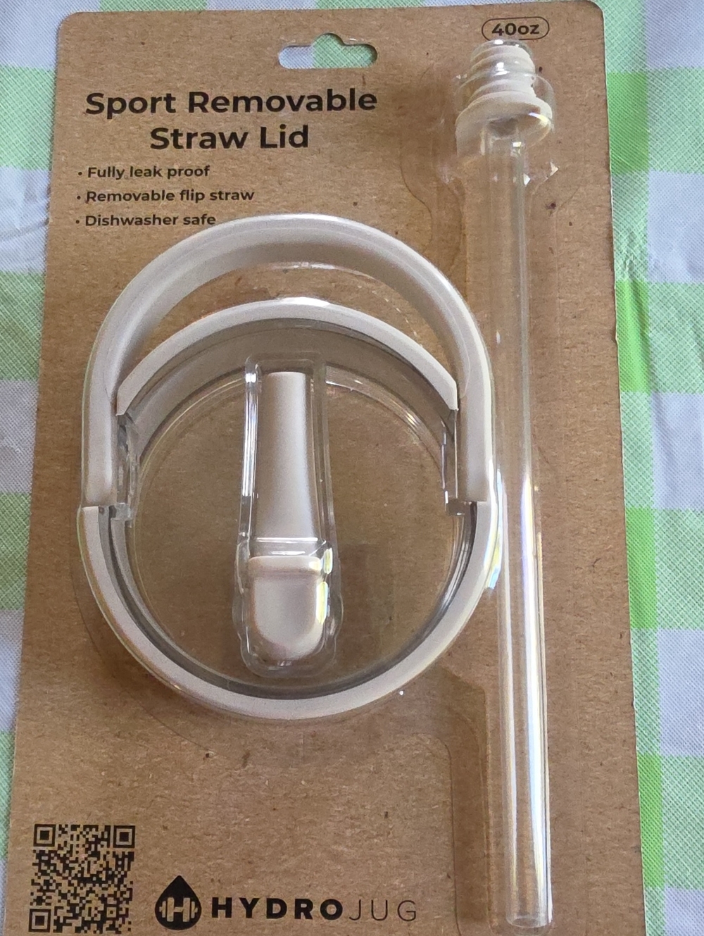 HydroJug 40 oz Sport Removable Straw Lid - Blair